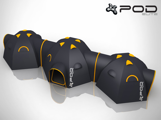 POD Elite Maxi 2mini Pod Tents Pod Elite Maxi with Pod Elite Mini Tent